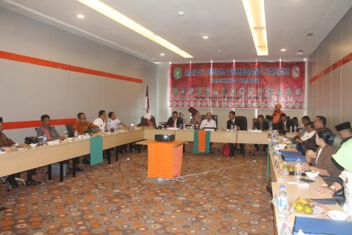 Rapat Umum Pemegan Saham II PT. Jamkrida Kalbar di Hotel Haris, 10 Mei 2017  